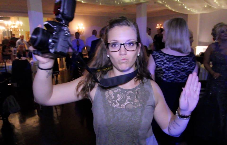  A screen grab from one of my favorite videographers! Note my dancing skills! 